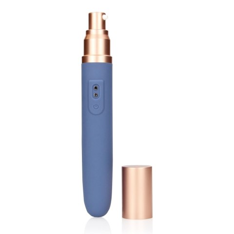 Travel wibrator with Lube Compartment and Pump Travel wibrator with Lube Compartment and Pump