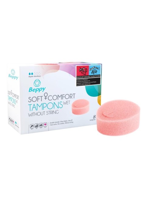 Beppy Soft & Comfort Wet 8pcs Natural Beppy Soft & Comfort Wet 8pcs Natural