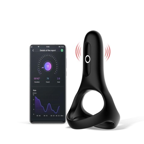 Magic Motion - Rise Smart Wearable Cockring Black Magic Motion - Rise Smart Wearable Cockring Black