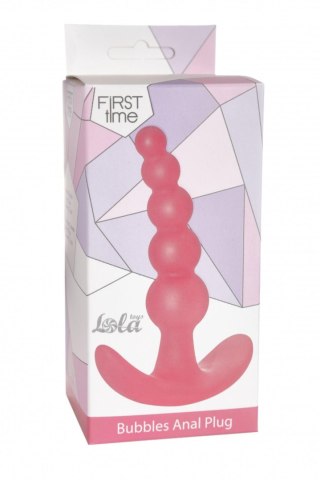 Plug, korek analny-Bubbles Anal Plug, korek analny Pink