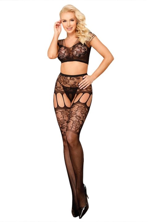 TOP+COLLANT RESILLE T01 NOIR T.U TOP+COLLANT RESILLE T01 NOIR T.U