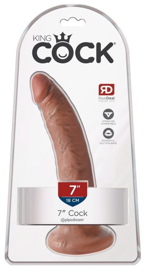 King Cock 7" Cock Tan King Cock 7" Cock Tan