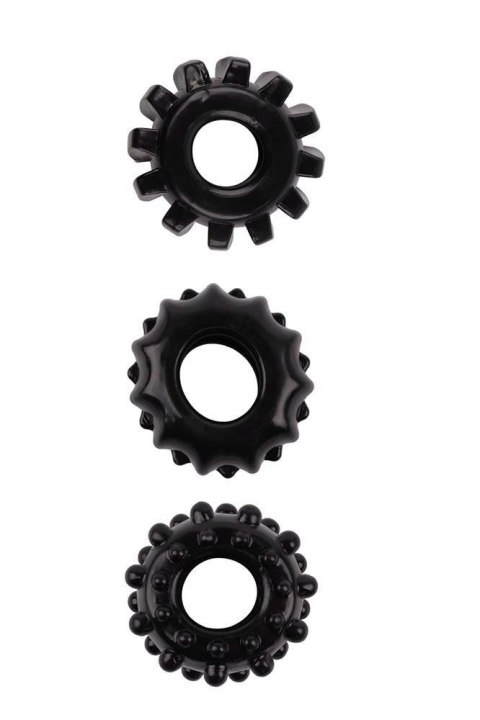 ALL TIME FAVORITES SET OF 3 COCKRINGS BLACK ALL TIME FAVORITES SET OF 3 COCKRINGS BLACK