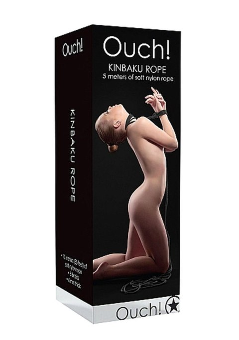 Kinbaku Rope - 5m - Black Kinbaku Rope - 5m - Black