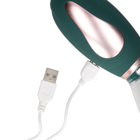 Próżniowy masażer łechtaczki z języczkiem Mini wibrator Vulva & Breast Pump Próżniowy masażer łechtaczki z języczkiem Mini wibrator Vulva & Breast Pump