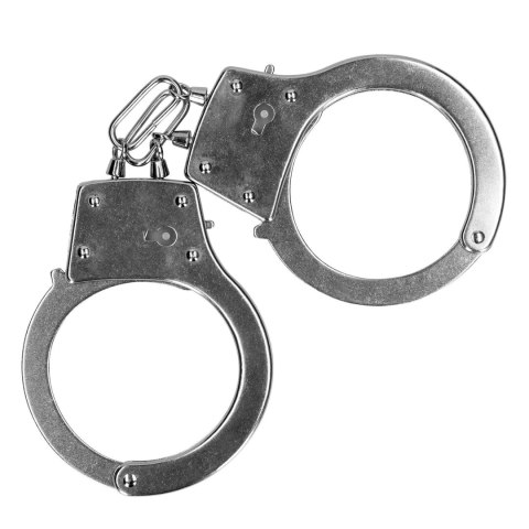 Metal Hand Cuffs - Silver Metal Hand Cuffs - Silver