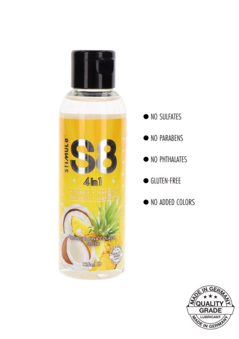 S8 4-in-1 Dessert Lube 125ml Pineapple S8 4-in-1 Dessert Lube 125ml Pineapple