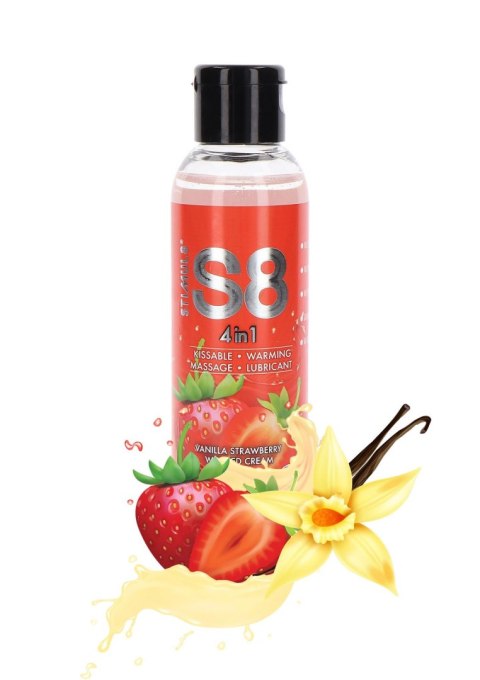 S8 4-in-1 Dessert Lube 125ml Strawberry S8 4-in-1 Dessert Lube 125ml Strawberry