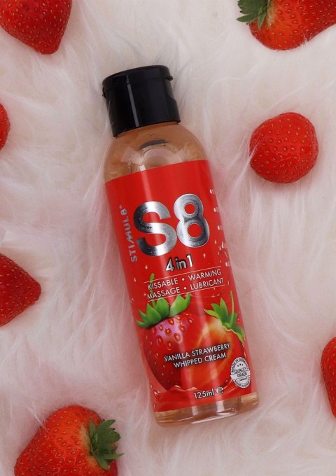 S8 4-in-1 Dessert Lube 125ml Strawberry S8 4-in-1 Dessert Lube 125ml Strawberry