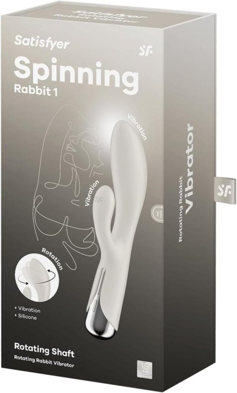 3 Satisfyer wibrator Spinning Wibrator króliczek, rabbit 2 Beige 3 Satisfyer wibrator Spinning Wibrator króliczek, rabbit 2 Beige