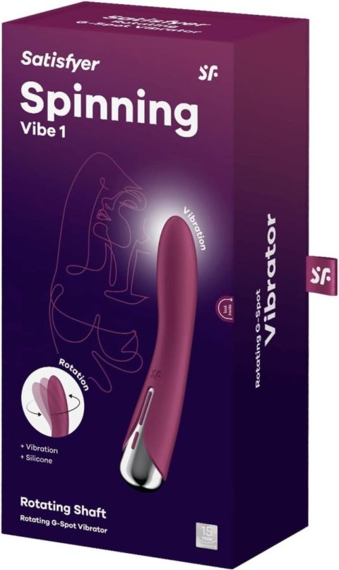 3 Satisfyer wibrator Spinning Vibe 2 Red 3 Satisfyer wibrator Spinning Vibe 2 Red