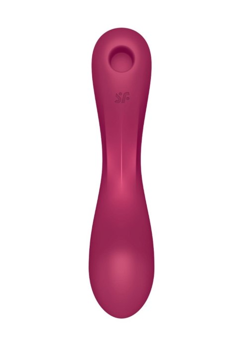 Curvy Potrójny wibrator 2 red Curvy Potrójny wibrator 2 red