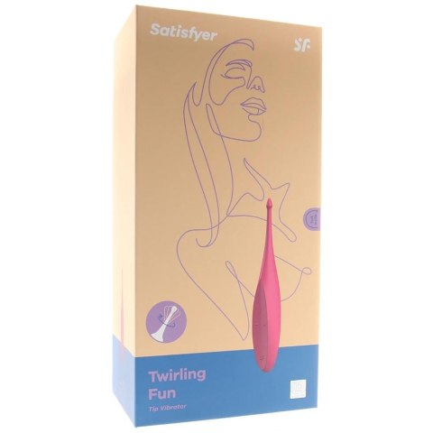 Stymulator, wibrator - Twirling Fun Trip wibrator (Magenta) Stymulator, wibrator - Twirling Fun Trip wibrator (Magenta)