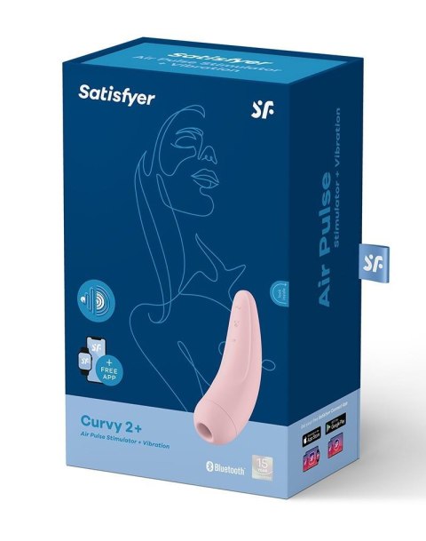 Wibrator - Curvy 2+ Air Pulse Stimulator + Vibration Wibrator - Curvy 2+ Air Pulse Stimulator + Vibration