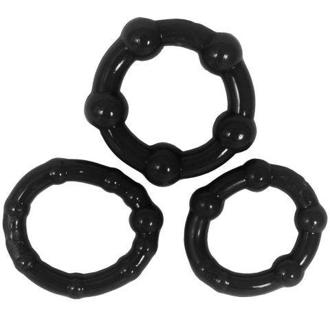 Quickes Pro - Vibrating masturbator + 3 pack cockring Quickes Pro - Vibrating masturbator + 3 pack cockring