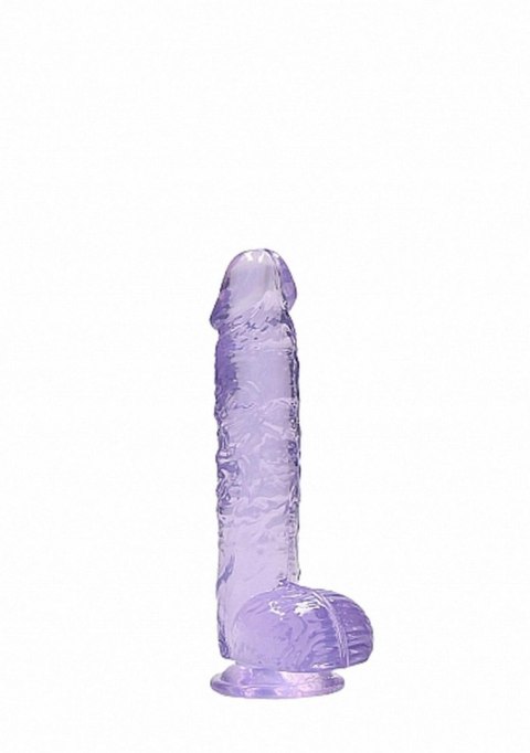 6"" / 15 cm Realistic Dildo With Balls - Purple 6"" / 15 cm Realistic Dildo With Balls - Purple