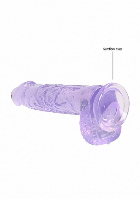 6"" / 15 cm Realistic Dildo With Balls - Purple 6"" / 15 cm Realistic Dildo With Balls - Purple