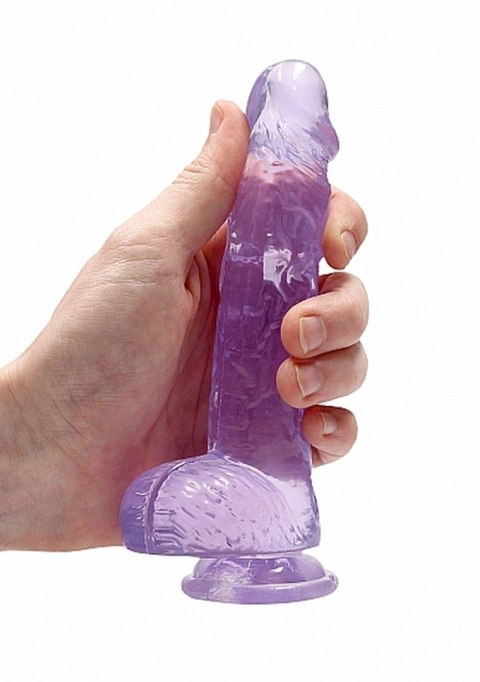 6"" / 15 cm Realistic Dildo With Balls - Purple 6"" / 15 cm Realistic Dildo With Balls - Purple