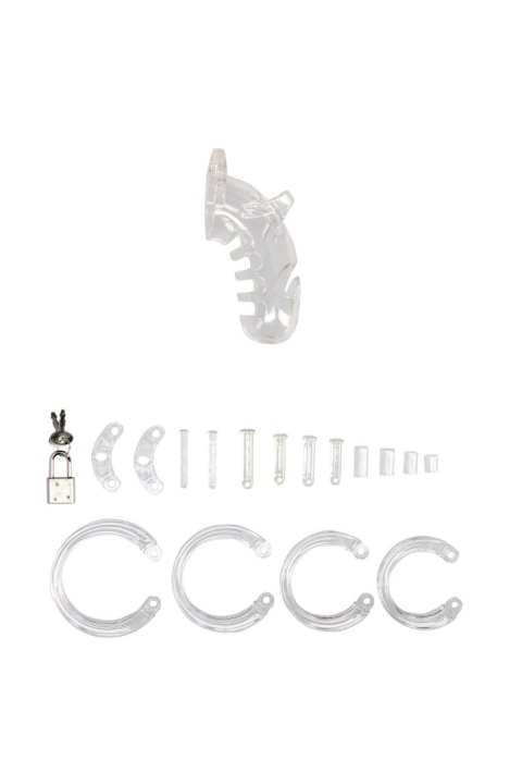 Model 26 - Chastity Cage - 4.5'' / 11,5 cm - Transparent Model 26 - Chastity Cage - 4.5'' / 11,5 cm - Transparent