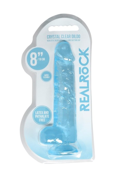 Realistic Dildo with Balls - 8""""/ 21 cm Realistic Dildo with Balls - 8""""/ 21 cm