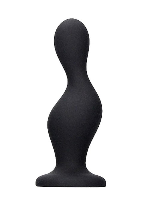 Wave Butt Plug, korek analny - Black Wave Butt Plug, korek analny - Black