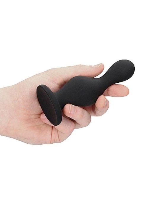 Wave Butt Plug, korek analny - Black Wave Butt Plug, korek analny - Black