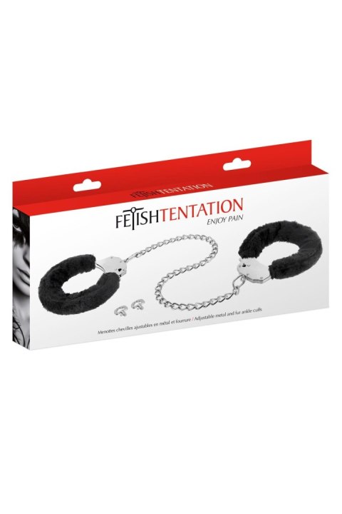 Menottes pour chevilles en fourrure Menottes pour chevilles en fourrure