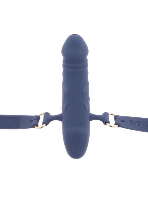 Silicone Breathable Penis Gag Blue Silicone Breathable Penis Gag Blue