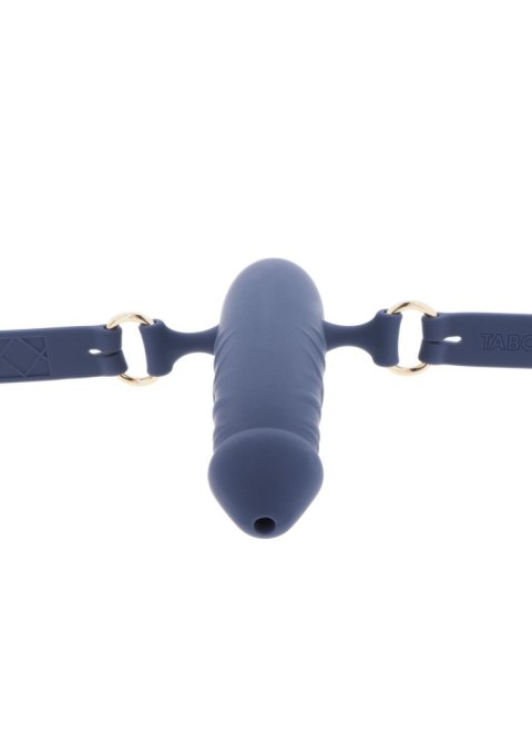 Silicone Breathable Penis Gag Blue Silicone Breathable Penis Gag Blue