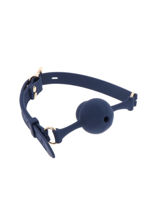 Silicone Mouth Gag Blue Silicone Mouth Gag Blue