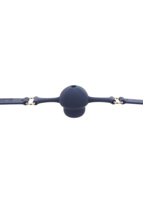 Silicone Mouth Gag Blue Silicone Mouth Gag Blue