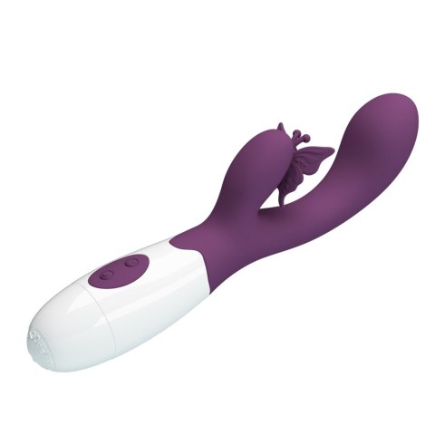2 WIBRATOR - Butterfly Kiss purple, 30 vibration functions 2 WIBRATOR - Butterfly Kiss purple, 30 vibration functions