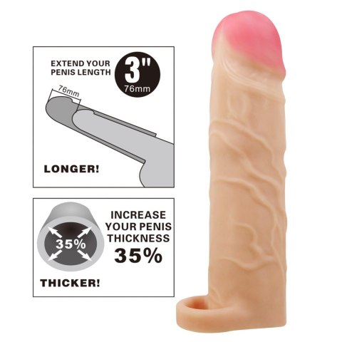 PRETTY LOVE - Gerd Flesh, Extend your penis lenghth 3'' (76mm) PRETTY LOVE - Gerd Flesh, Extend your penis lenghth 3'' (76mm)