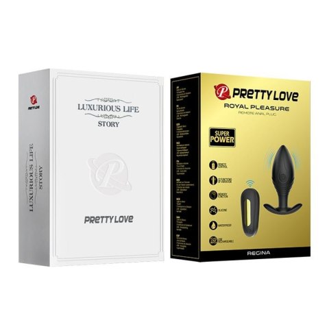 PRETTY LOVE - REGINA Remote Anal Plug, korek analny PRETTY LOVE - REGINA Remote Anal Plug, korek analny