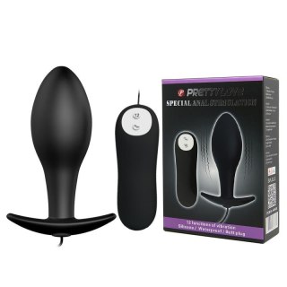 Korek analny, plug - VIBR. SPECIAL ANAL STIMULATION 12 function