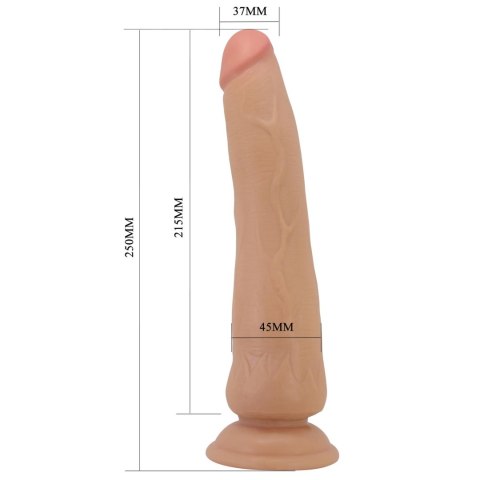PRETTY LOVE - TIEMEYER 9.8"(250mm) Sliding Skin Series TPR, Suction base PRETTY LOVE - TIEMEYER 9.8"(250mm) Sliding Skin Series TPR, Suction base