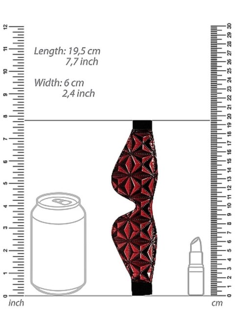 Luxury Eye Mask - Burgundy Luxury Eye Mask - Burgundy