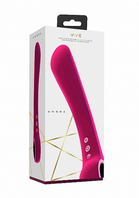 Ombra - Bendable wibrator Punkt G - Pink Ombra - Bendable wibrator Punkt G - Pink