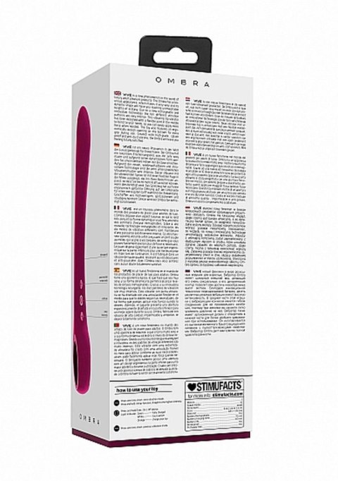 Ombra - Bendable wibrator Punkt G - Pink Ombra - Bendable wibrator Punkt G - Pink