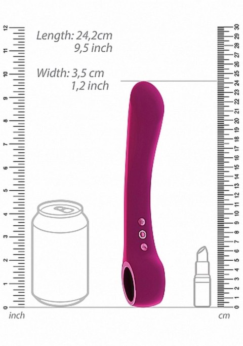 Ombra - Bendable wibrator Punkt G - Pink Ombra - Bendable wibrator Punkt G - Pink