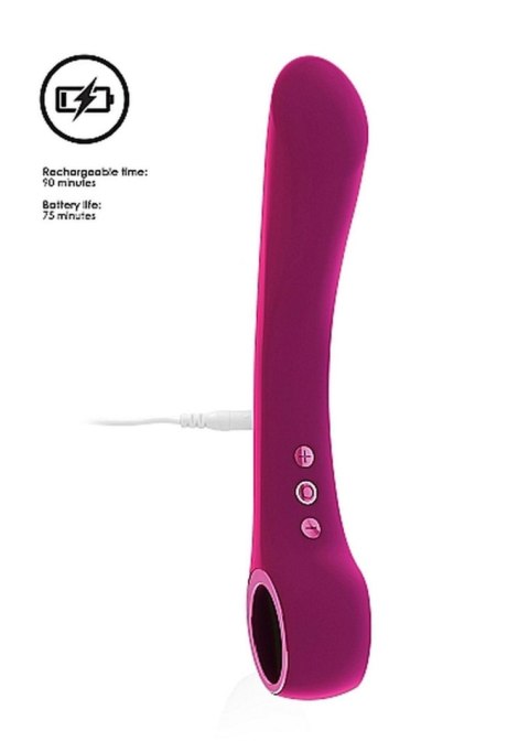 Ombra - Bendable wibrator Punkt G - Pink Ombra - Bendable wibrator Punkt G - Pink