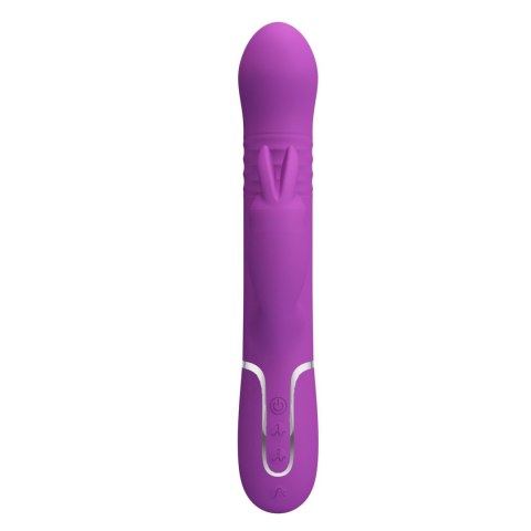 WIBRATOR posuwisty z króliczkiem - Coale Purple WIBRATOR posuwisty z króliczkiem - Coale Purple