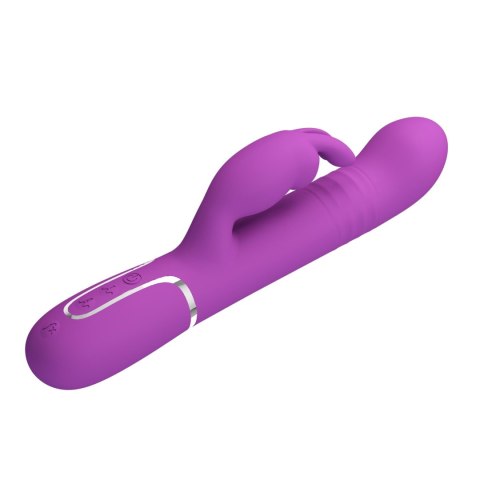 WIBRATOR posuwisty z króliczkiem - Coale Purple WIBRATOR posuwisty z króliczkiem - Coale Purple