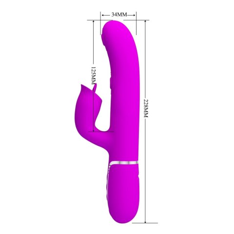 2 WIBRATOR - Gigi Purple, 7 thumping functions 7 licking modes 2 WIBRATOR - Gigi Purple, 7 thumping functions 7 licking modes