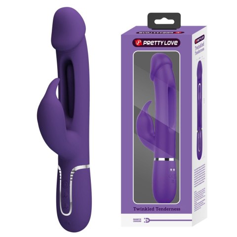 2 WIBRATOR - Kampas dark Purple, 7 vibration functions 4 licking settings 2 WIBRATOR - Kampas dark Purple, 7 vibration functions 4 licking settings