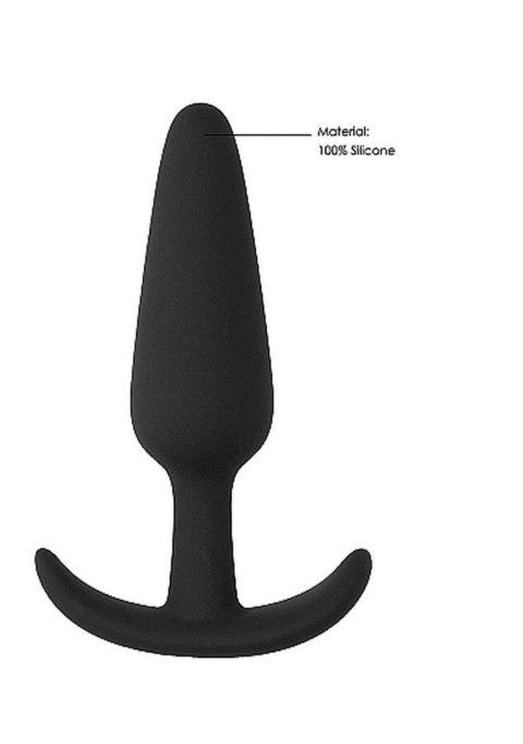 Slim Butt Plug, korek analny - Black Slim Butt Plug, korek analny - Black