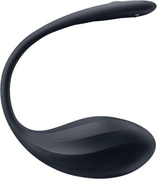 Jajeczko do zabaw na odległość, sterowane smartfonem, sex Ribbed Petal rose Connect App