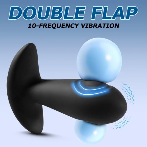 Dual tapping anal plug, korek analny Dual tapping anal plug, korek analny