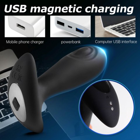 Dual tapping anal plug, korek analny Dual tapping anal plug, korek analny