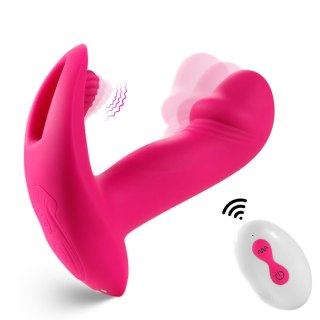 Wibrator do punktu G, squirt, mega orgazm, łechtaczka, palcówka Flicking wearable vibrator